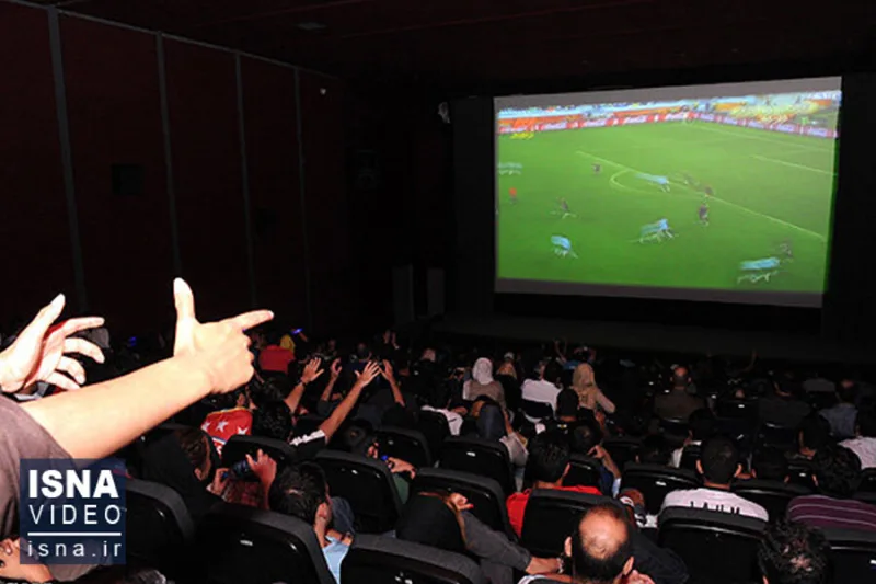 پیش‌فروش بلیت‌های بازی اسپانیا و فرانسه در سینما