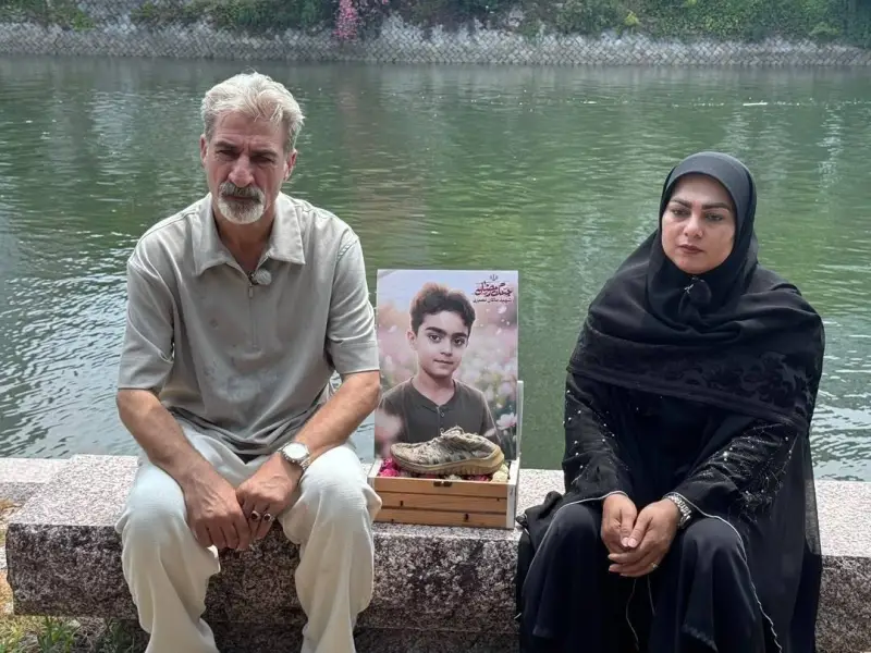 دیدار خانواده ماکان نصیری با شهردار هیروشیما