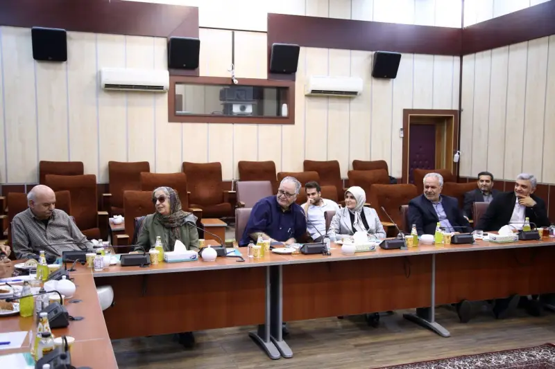 مرضیه برومند،رسول صدرعاملی و ایرج طهماسب در یک نشست
